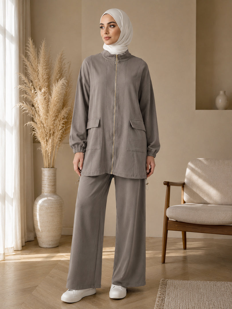 Outdoor Full-Zip Tracksuit