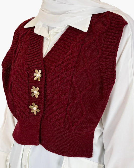 Cozy Layered Knit Top