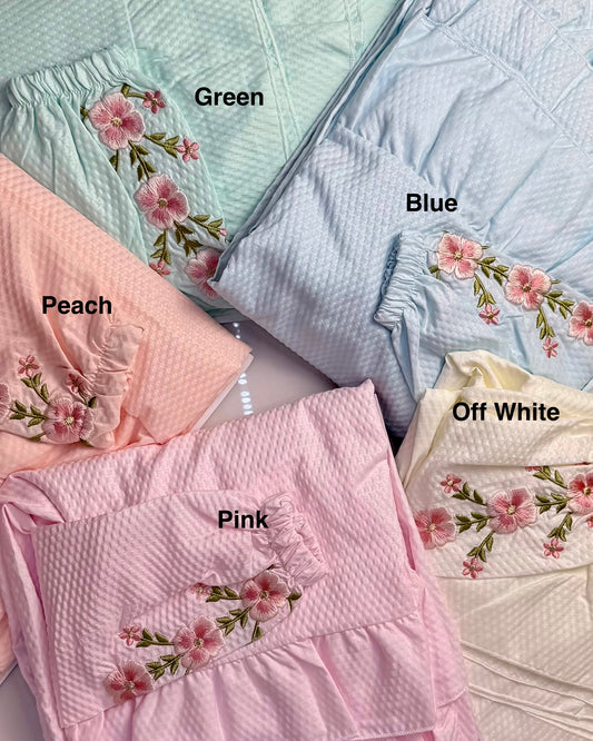 2-Piece Flower Prayer Set Cornish