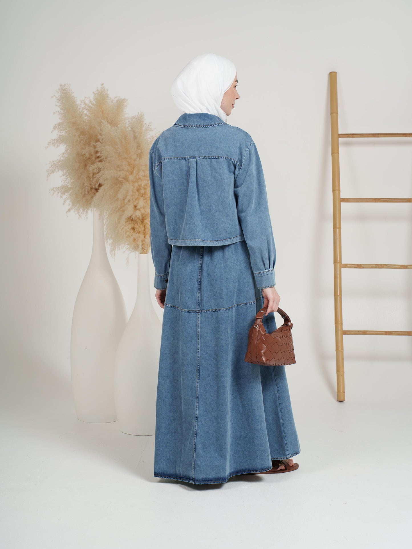 2-Piece Rider Denim Dress