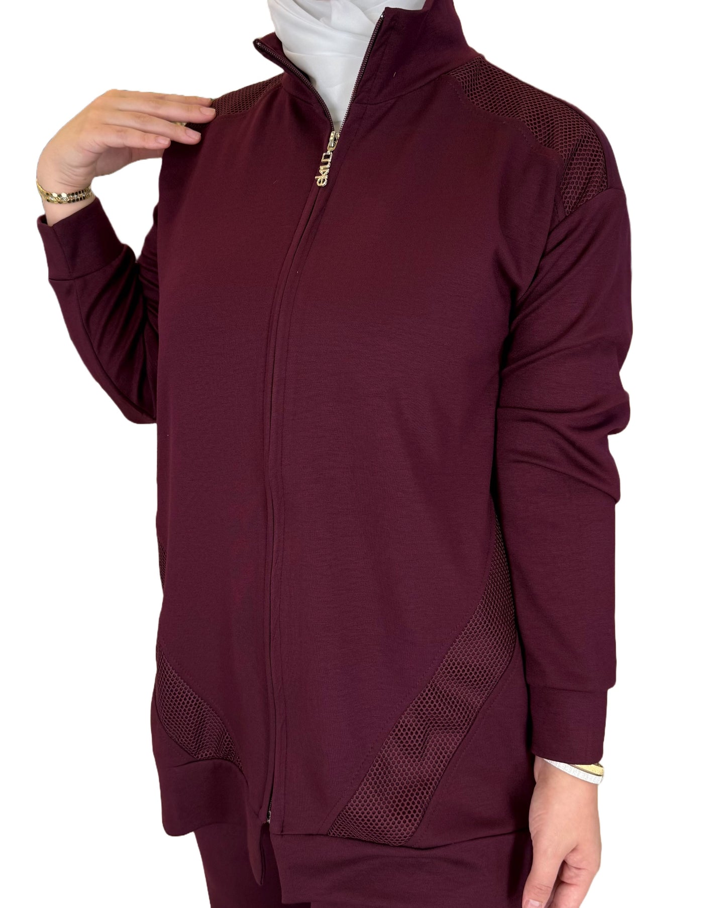 Athletic Zip-Up Tracksuit