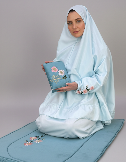 2-Piece Flower Set Cotton Poplin