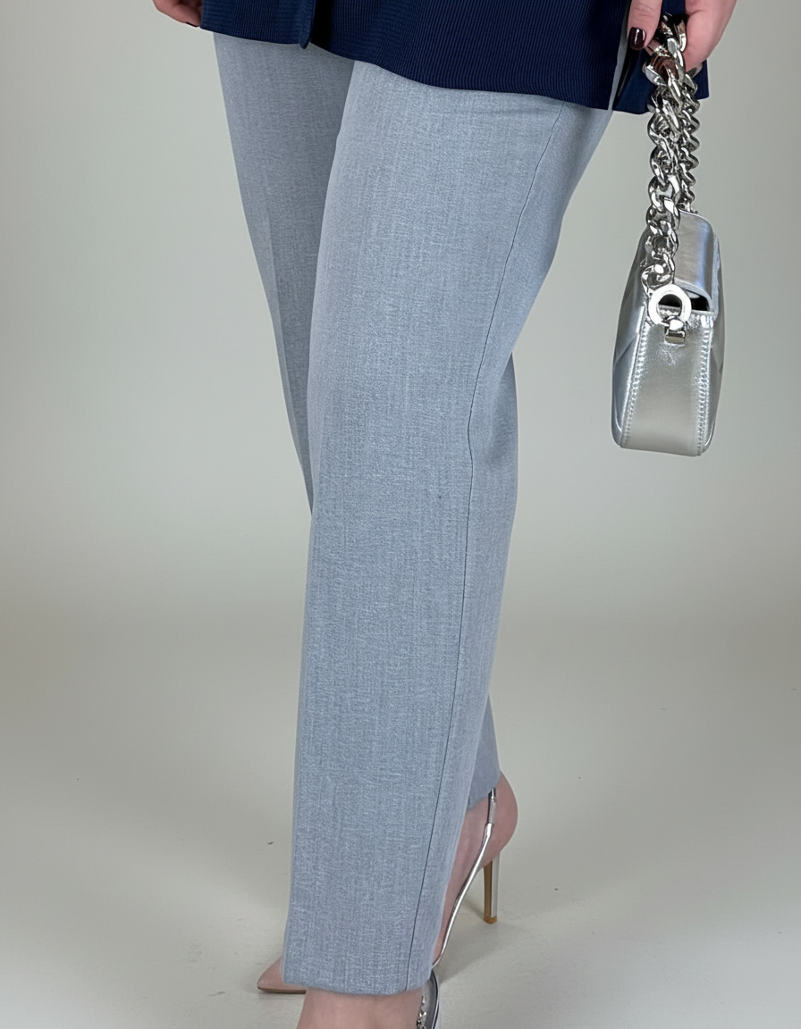 Slim-Fit Tailored Pants