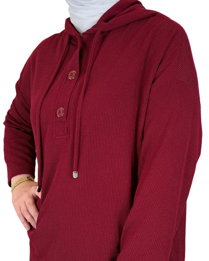 Soft Waffle Knit Tracksuit