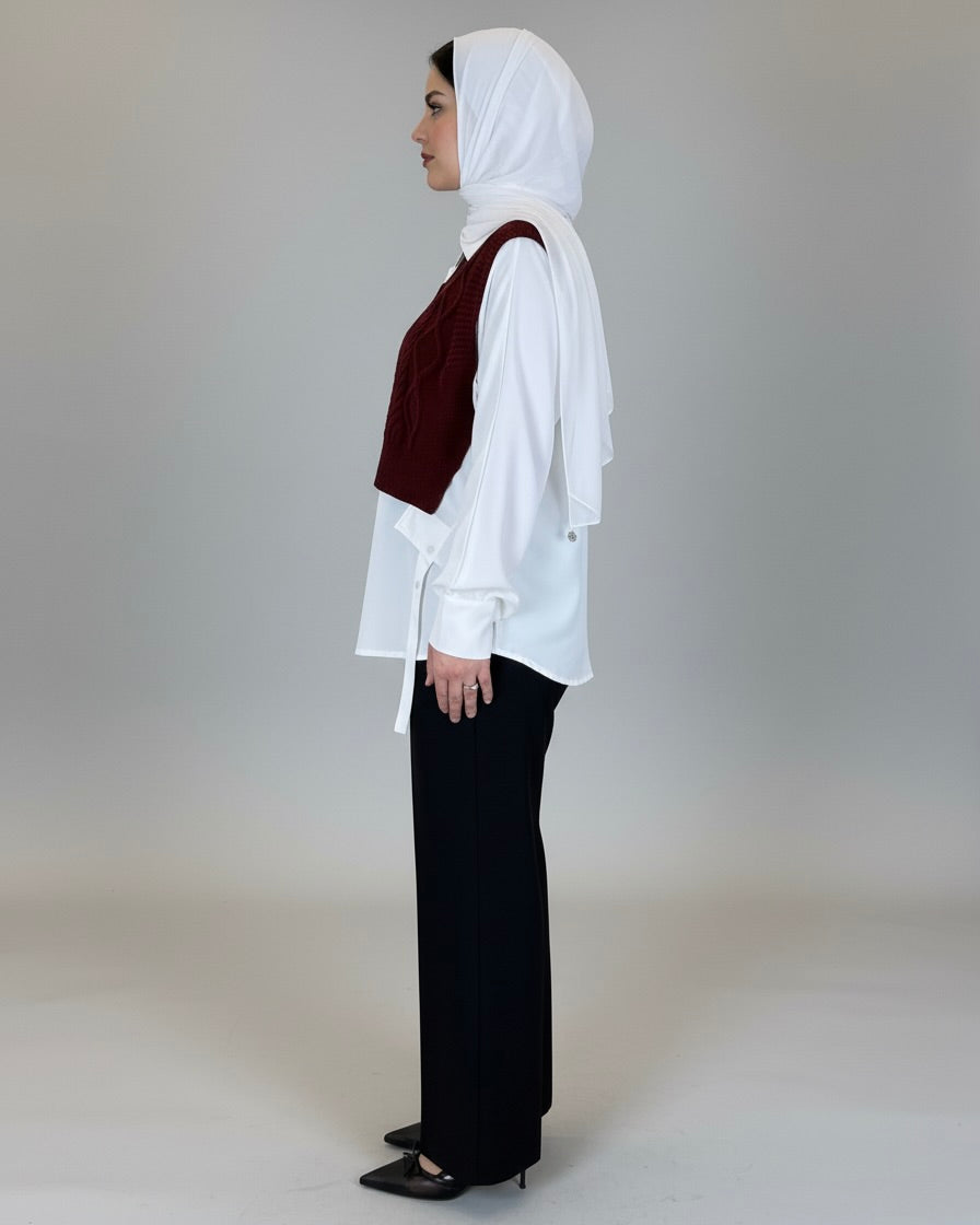 Cozy Layered Knit Top