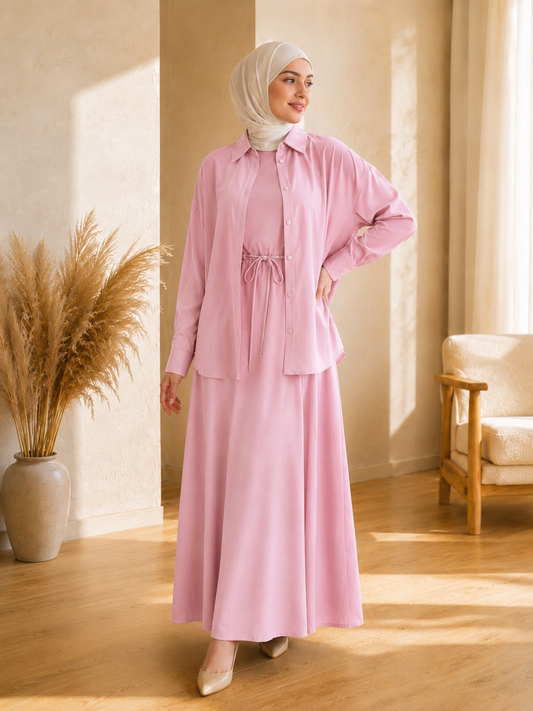 2-Piece Blend Formal Dress
