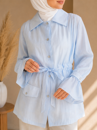 Double Organza Padded Top