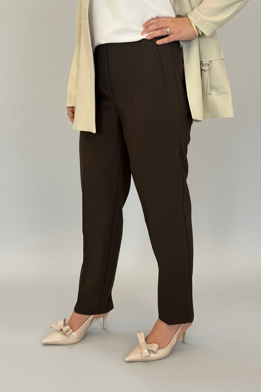 Slim-Fit Tailored Pants
