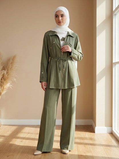 3-Piece Inner String Floral Tracksuit
