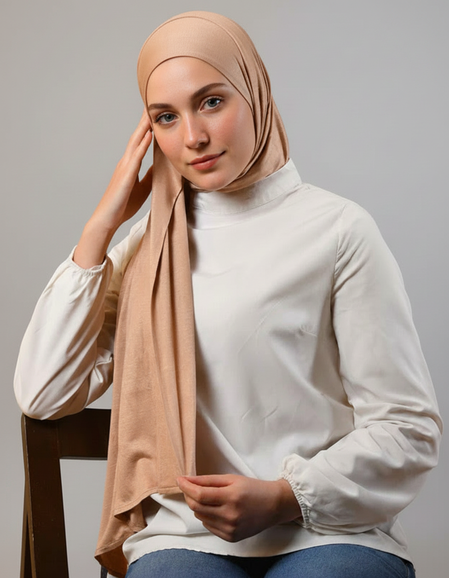 Simple Stretchy Hijab