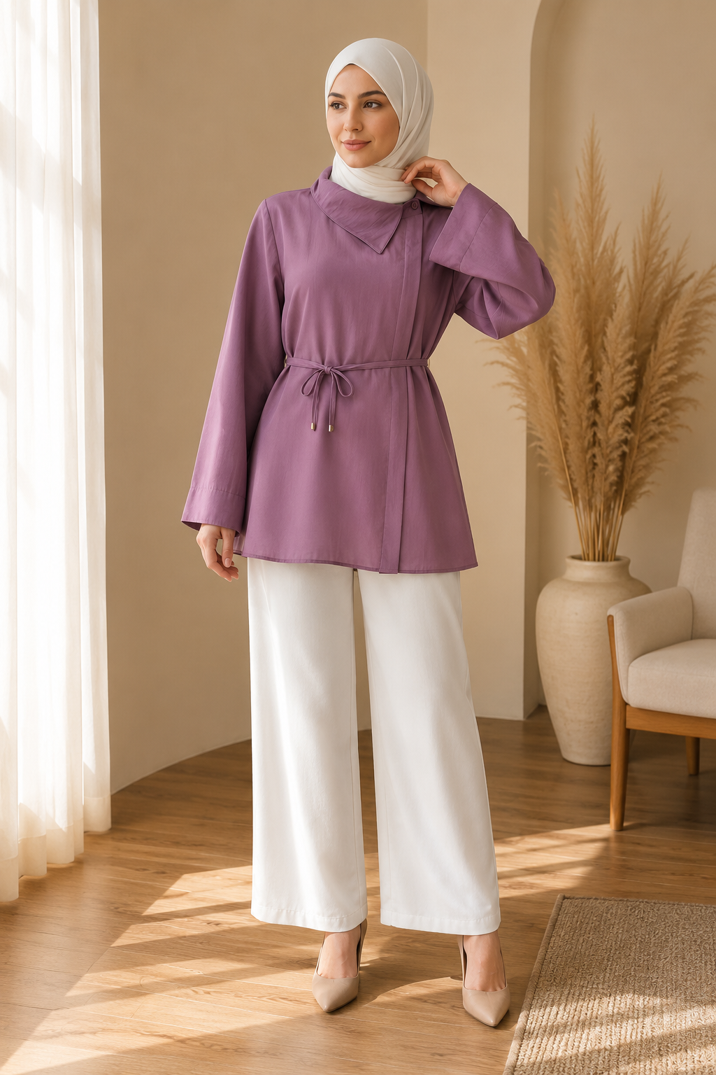 Asymmetric Plain Top