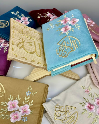 Holy Quran Flower Cover