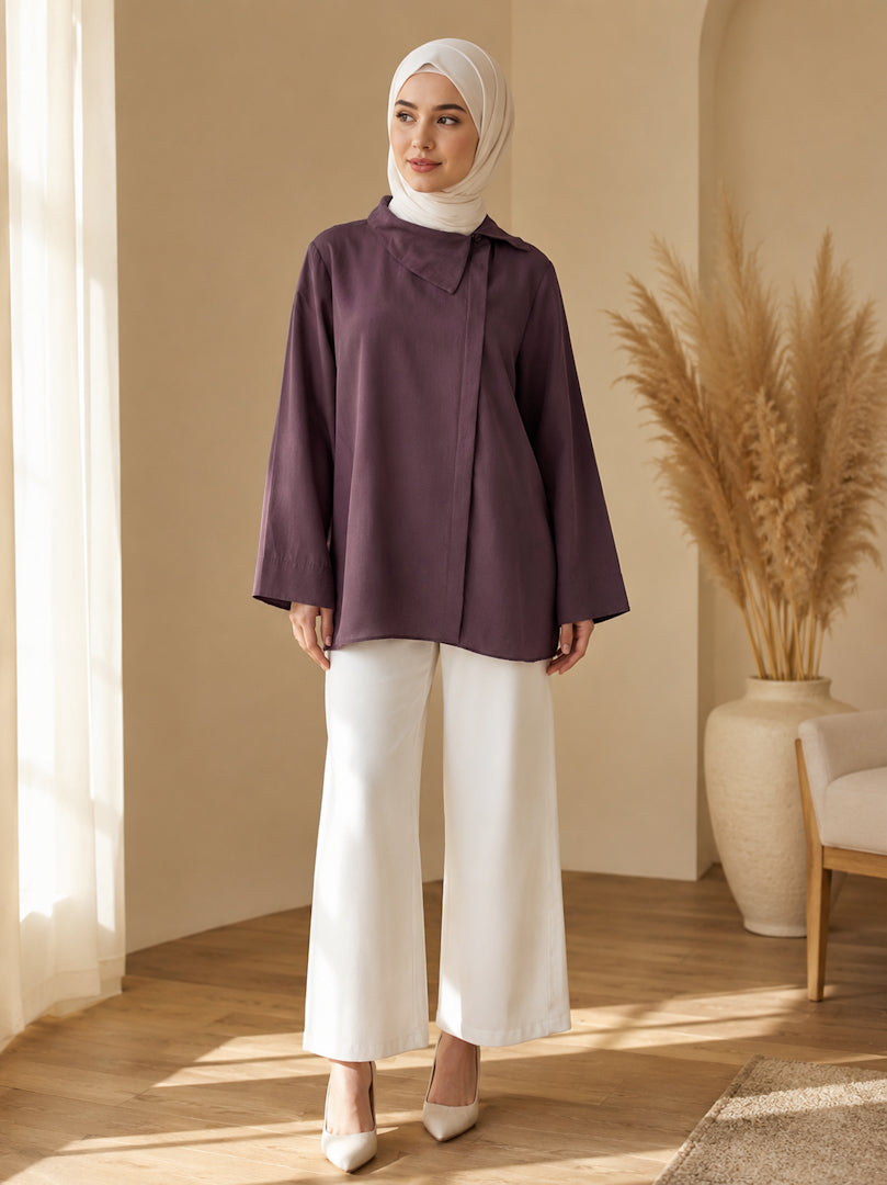 Asymmetric Plain Top