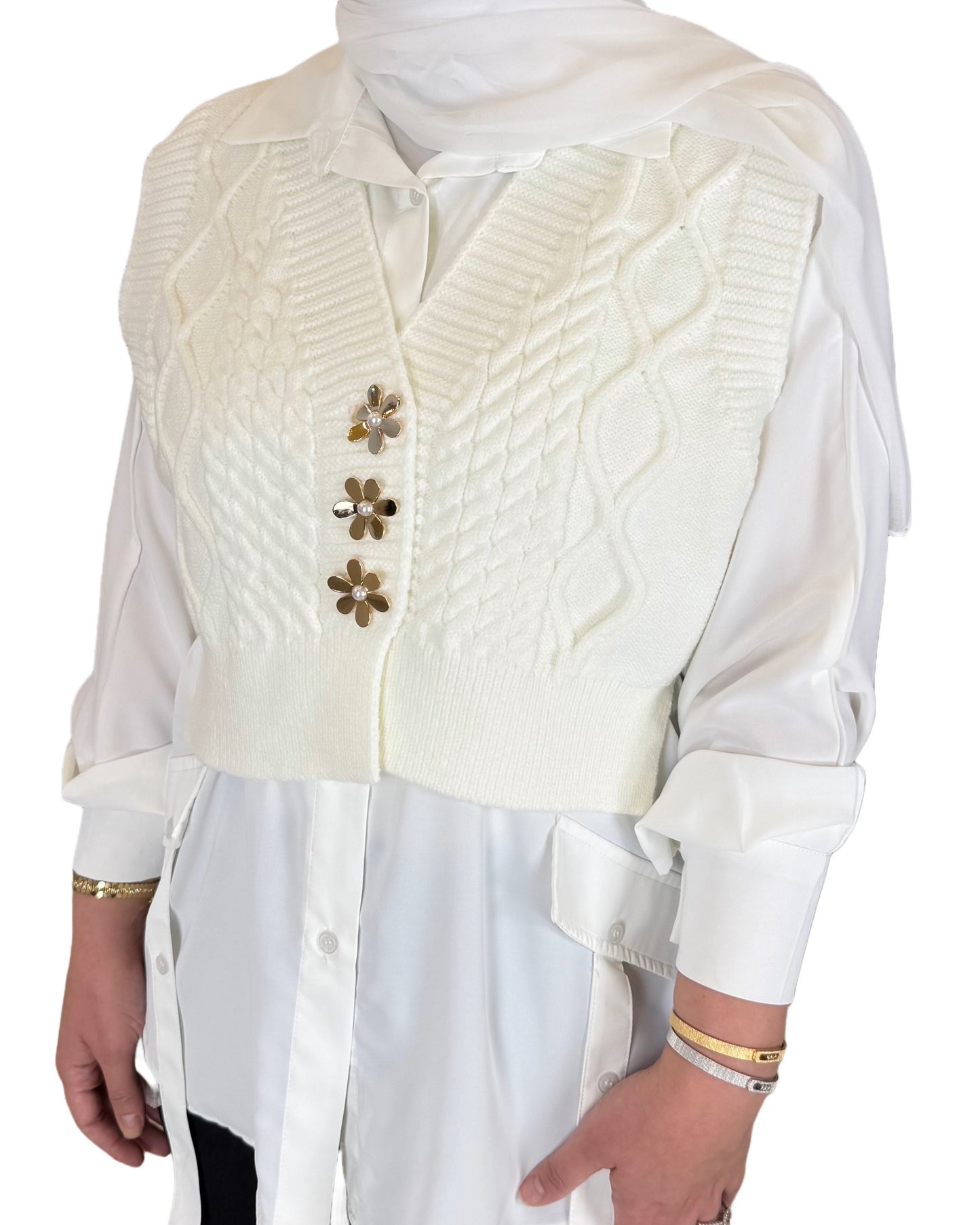 Cozy Layered Knit Top