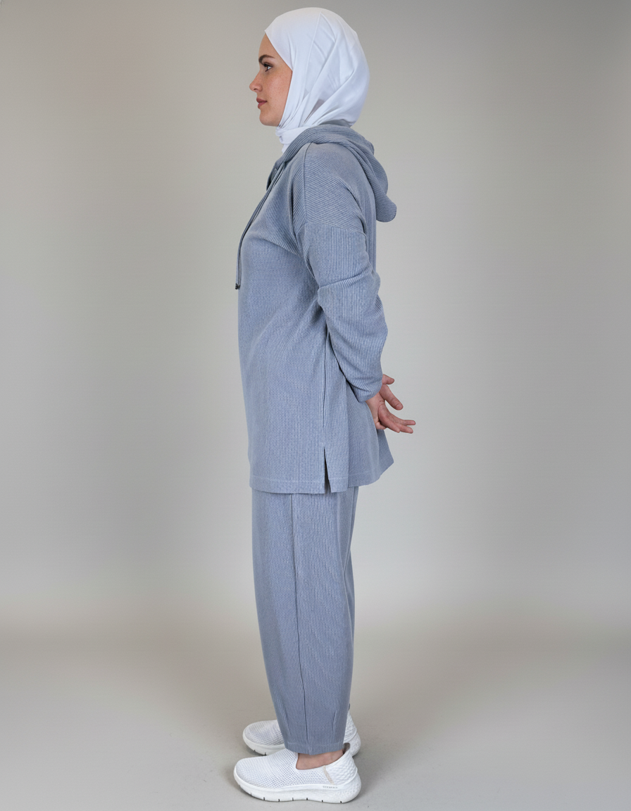 Soft Waffle Knit Tracksuit