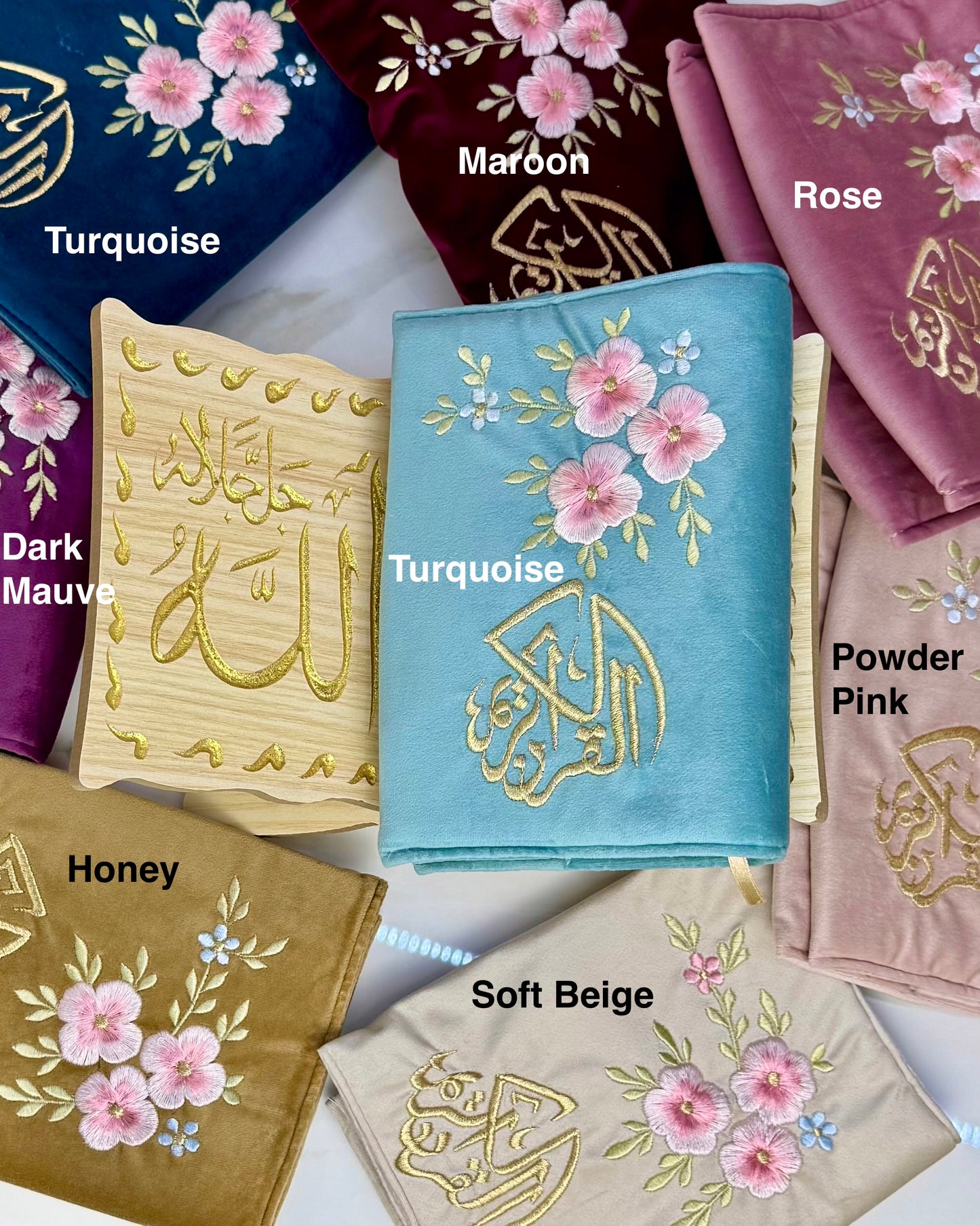 Holy Quran Flower Cover