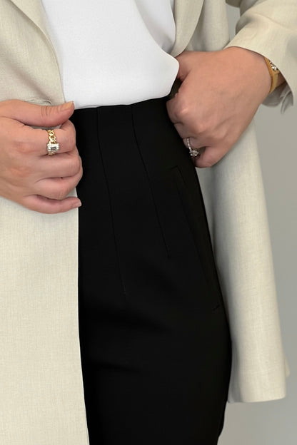 Slim-Fit Tailored Pants