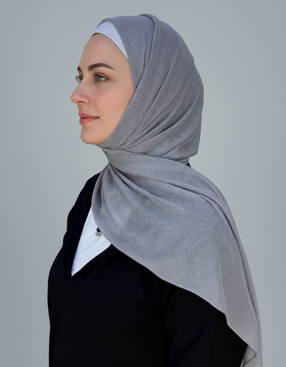 Side-Closed Kashmir Kuwaiti Hijab