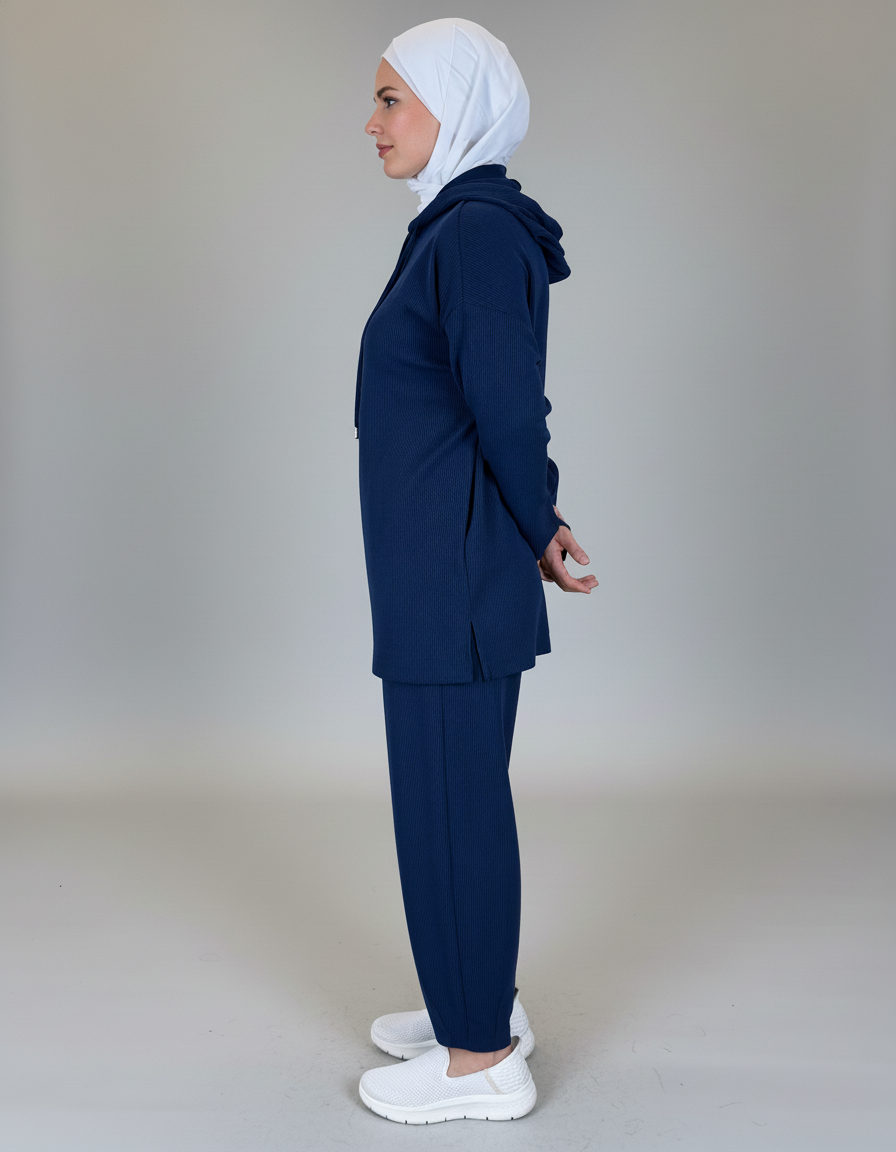 Soft Waffle Knit Tracksuit