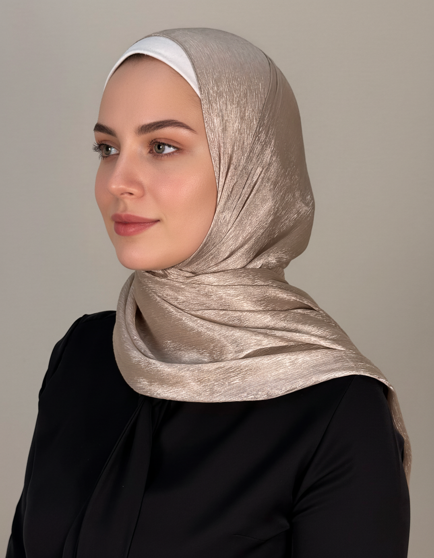 Chiffon Satan Hijab