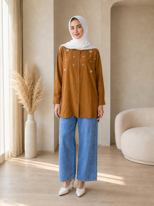 Star Embellished Top