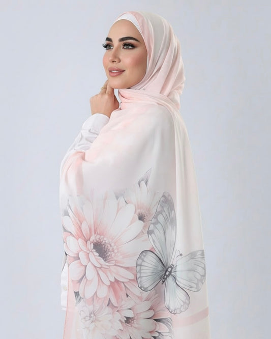 Garden Crepe Chiffon Hijab