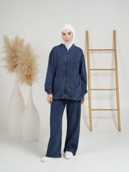 Velvet  Zip-Up Tracksuit