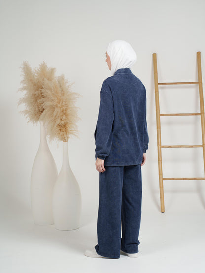 Velvet  Zip-Up Tracksuit