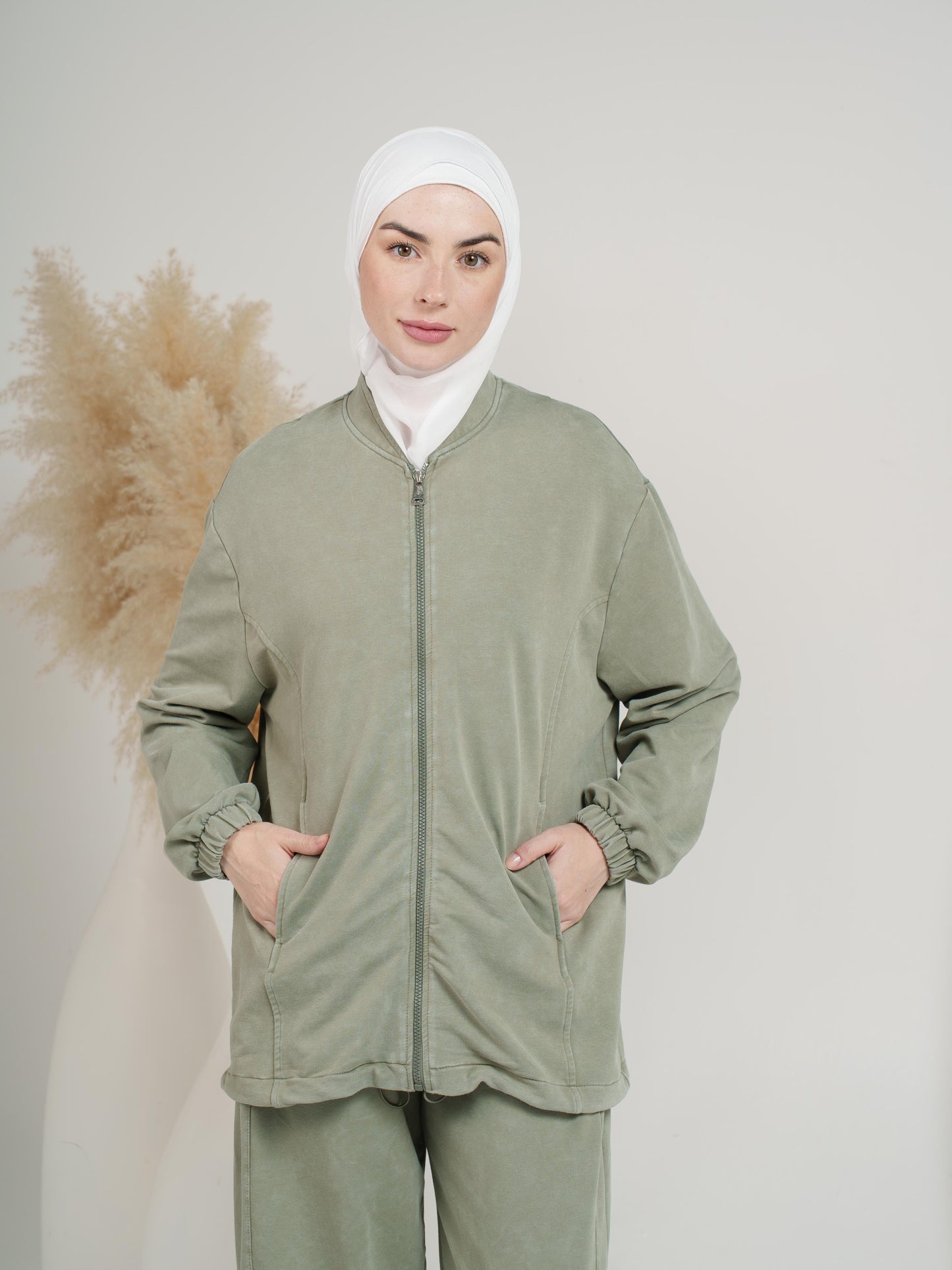 Velvet  Zip-Up Tracksuit