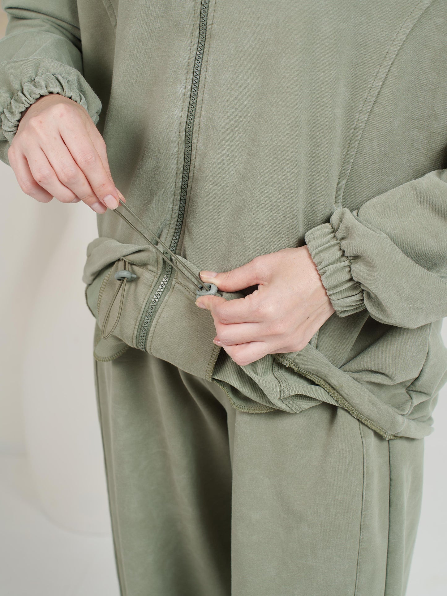 Velvet  Zip-Up Tracksuit