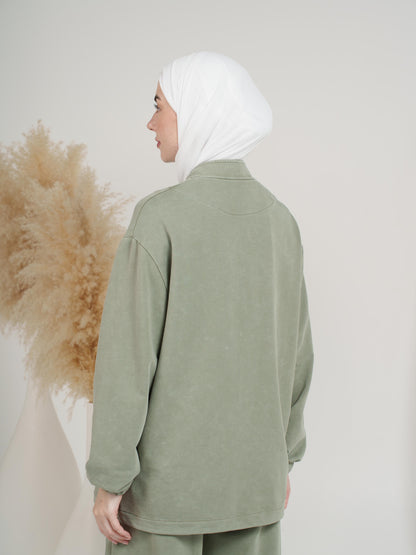 Velvet  Zip-Up Tracksuit