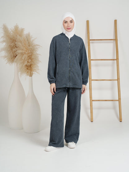 Velvet  Zip-Up Tracksuit