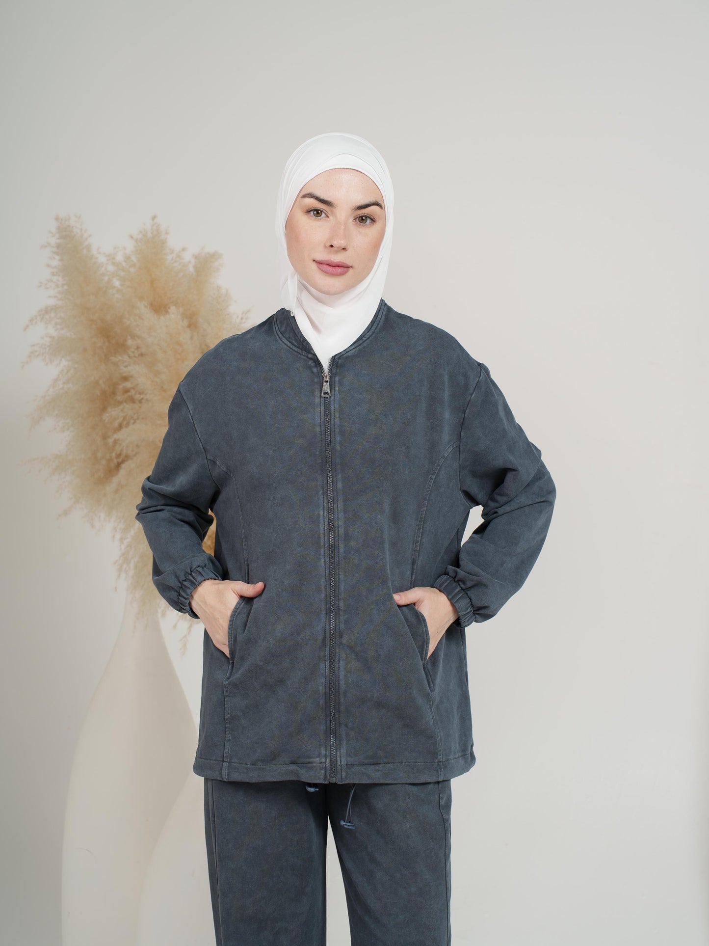 Velvet  Zip-Up Tracksuit