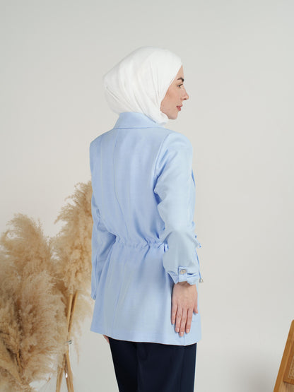 Drawstring Formal Blazer