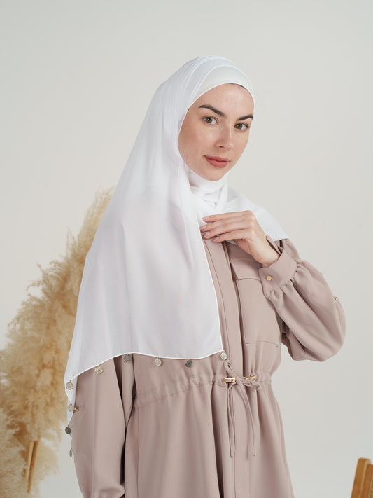 Coins Georgette Hijab