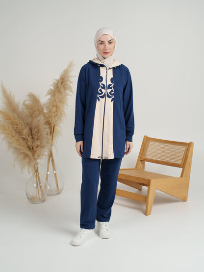 Charming Contrast Tracksuit