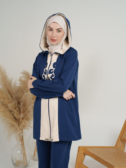 Charming Contrast Tracksuit