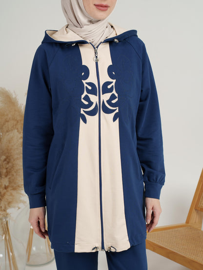 Charming Contrast Tracksuit