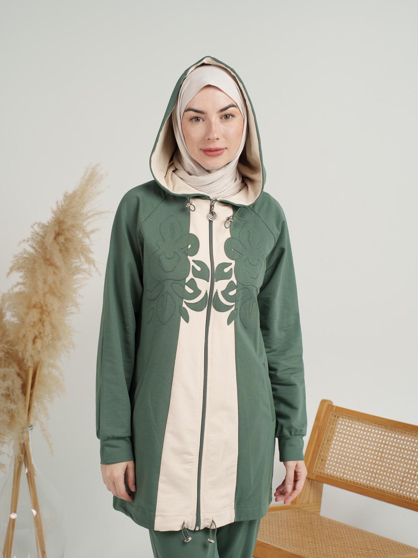 Charming Contrast Tracksuit