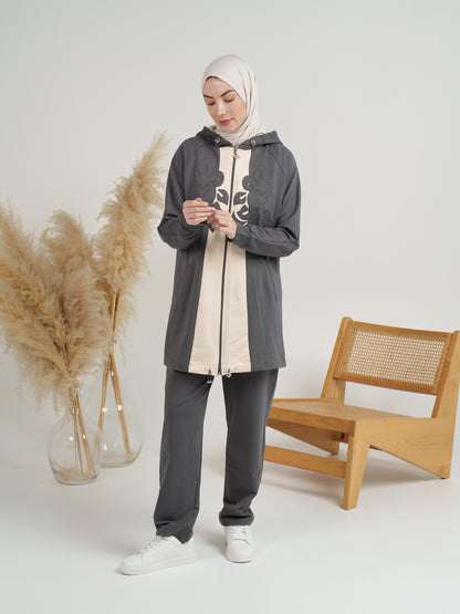 Charming Contrast Tracksuit