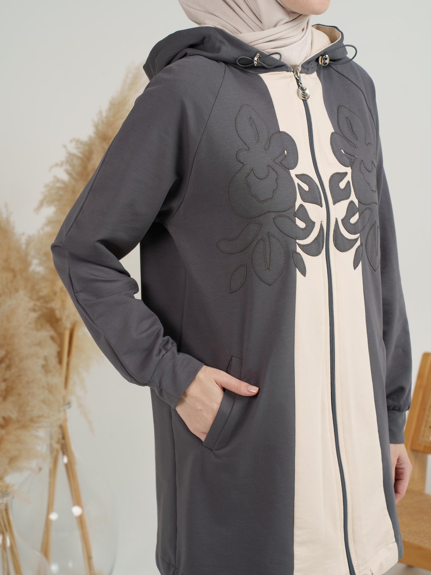 Charming Contrast Tracksuit