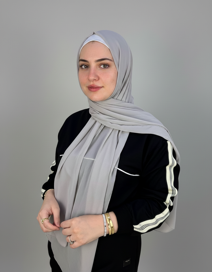 Georgette Plain Hijab