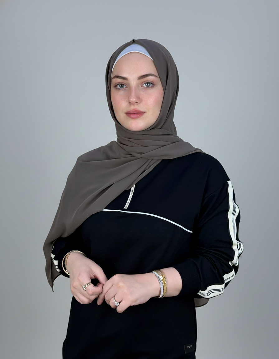 Georgette Plain Hijab