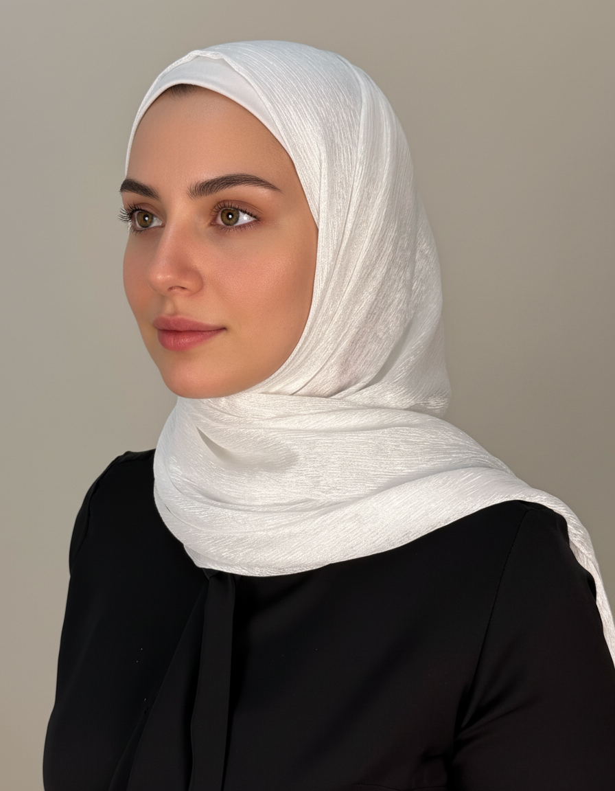 Chiffon Satan Hijab