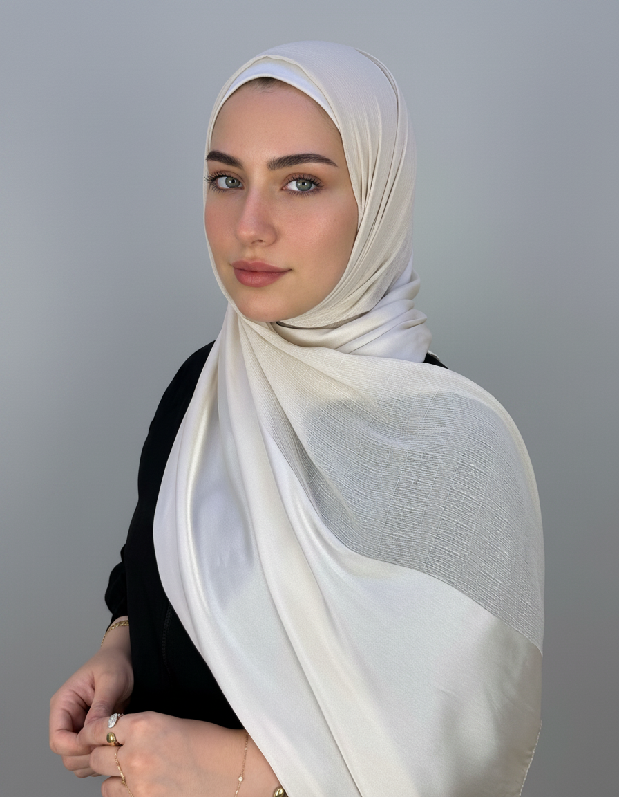 Half and Half Hijab