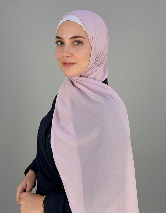 Plain Crepe Chiffon Hijab