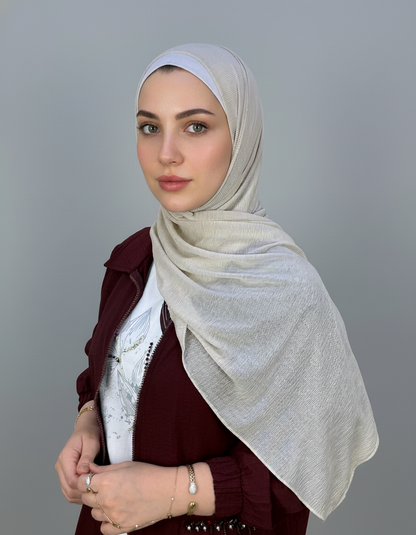 Side-Closed Kashmir Kuwaiti Hijab