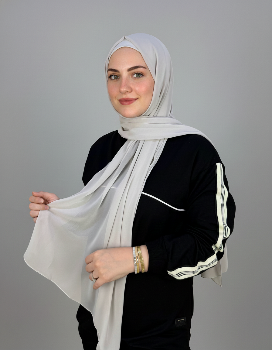Georgette Plain Hijab