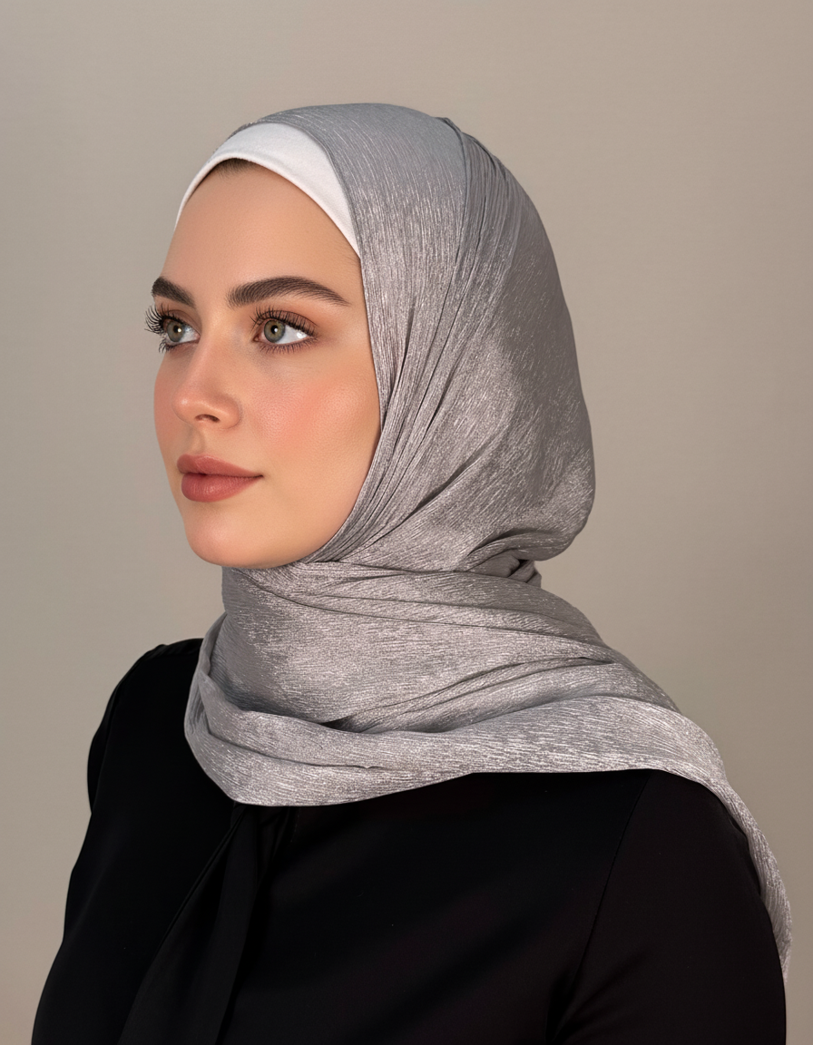 Chiffon Satan Hijab