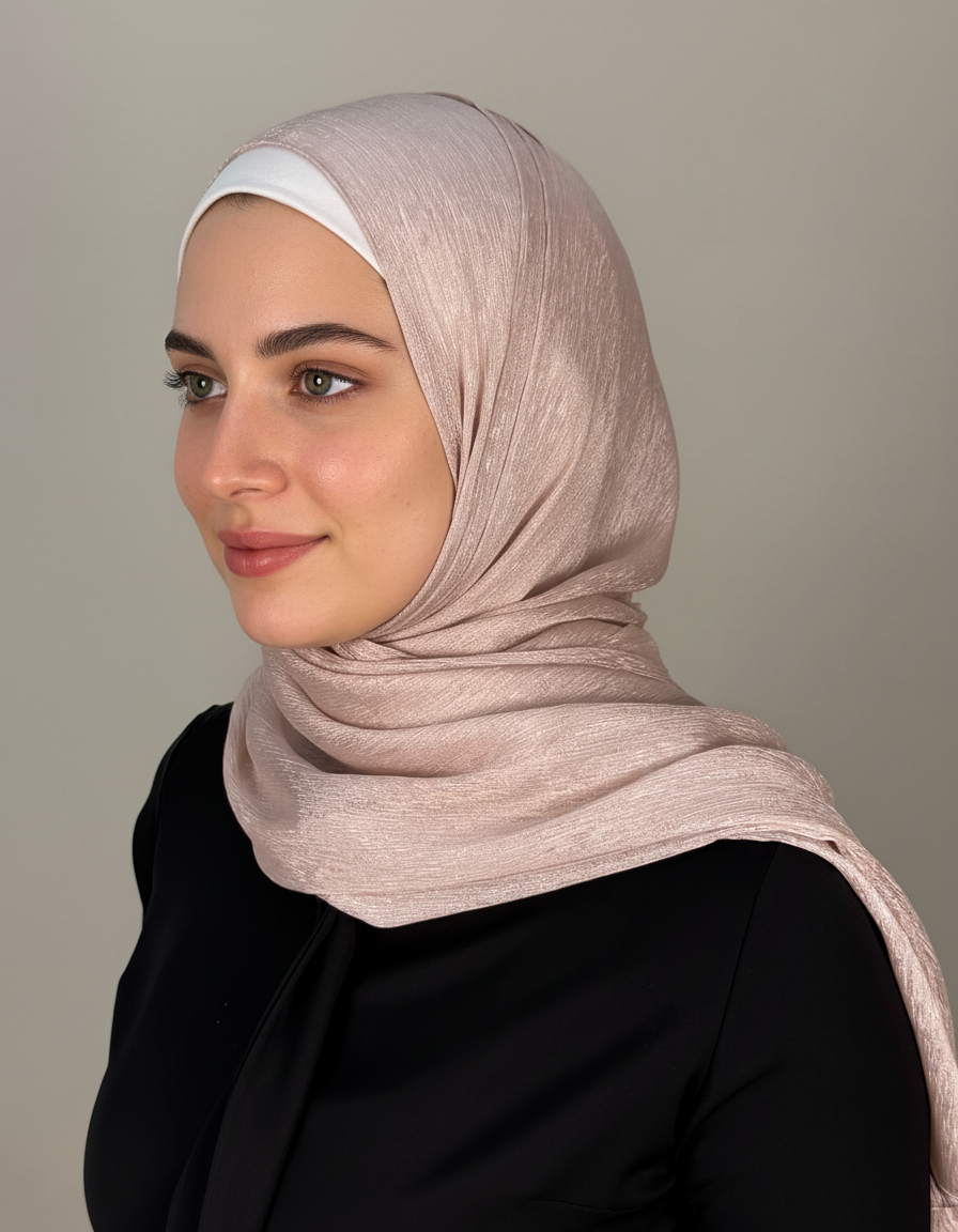 Chiffon Satan Hijab